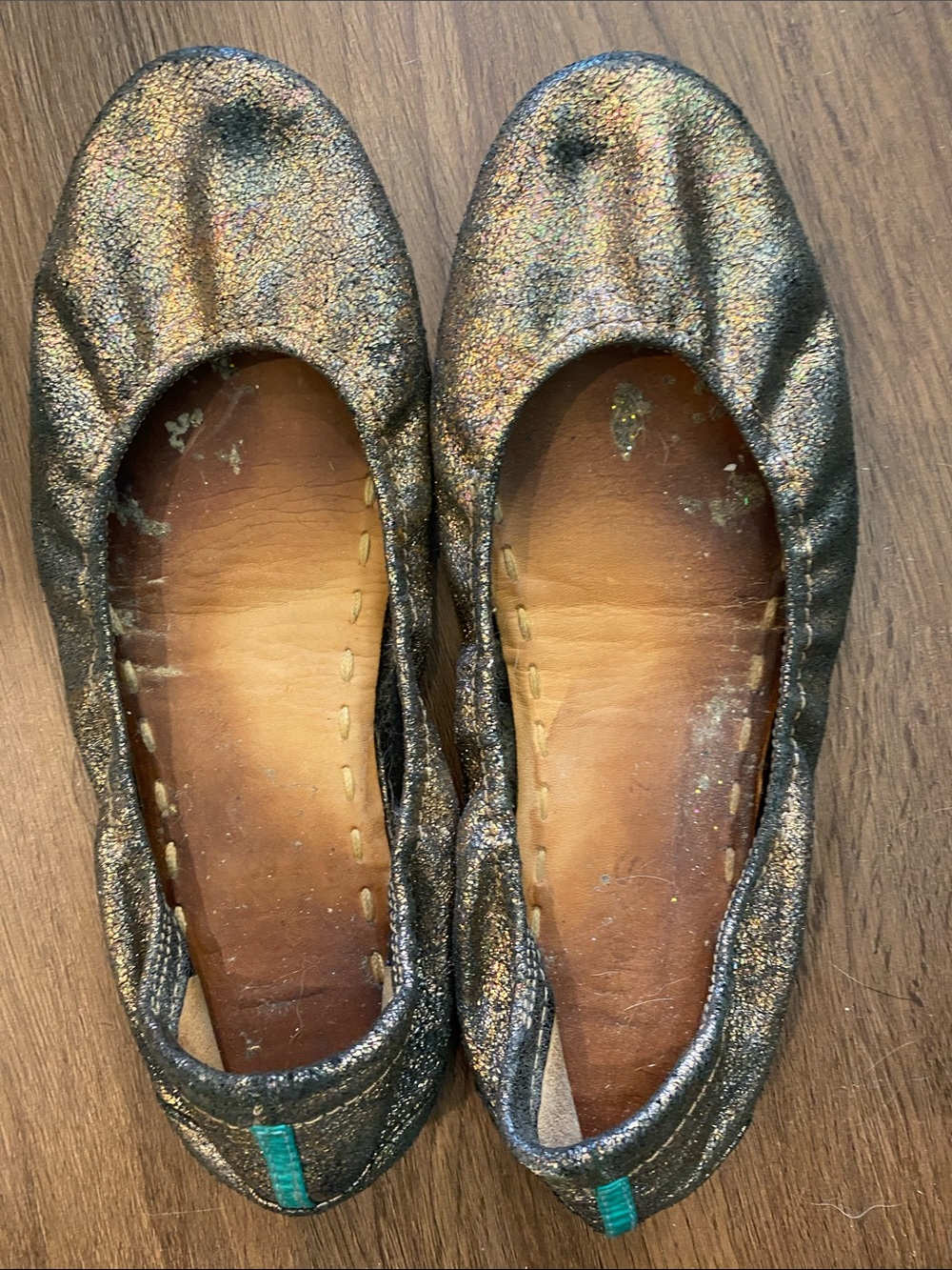 Black-based Starstruck Tieks Size 7